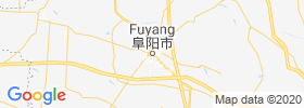 Fuyang map